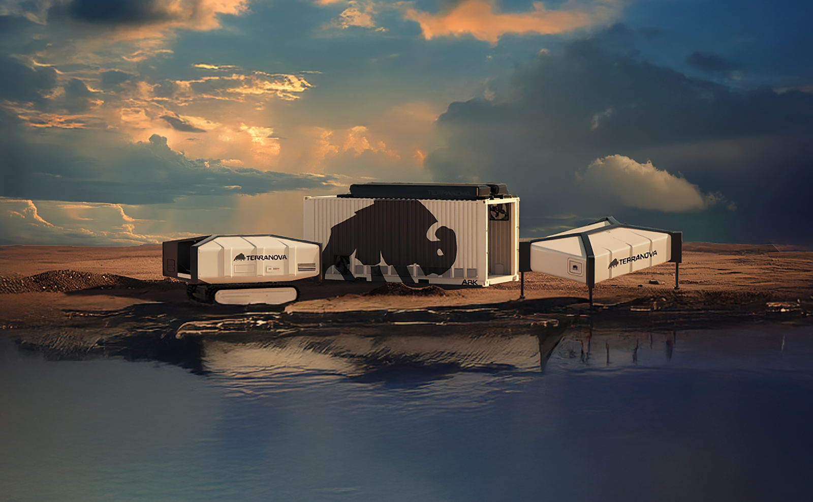 Terranova is lifting land out of flood zones using terraforming robots